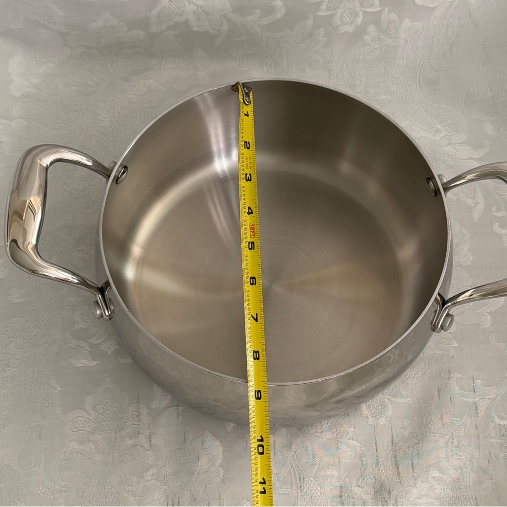 Tupperware Chef Series 4 qt Casserole, Stainless Steel (LAST one) - Picture 5 of 7